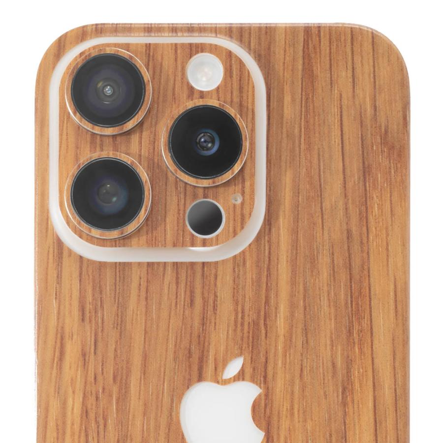 iPhone15 / 15 Pro / 15 Plus / 15 Pro Max スキンシール 背面 側面 カバー ケース wraplus オーク | Apple | 04