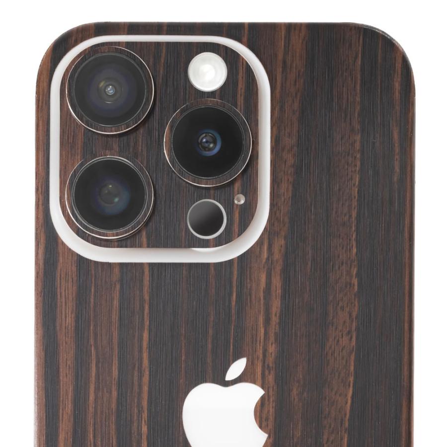 iPhone15 / 15 Pro / 15 Plus / 15 Pro Max スキンシール 背面 側面 カバー ケース wraplus エボニー | Apple | 04