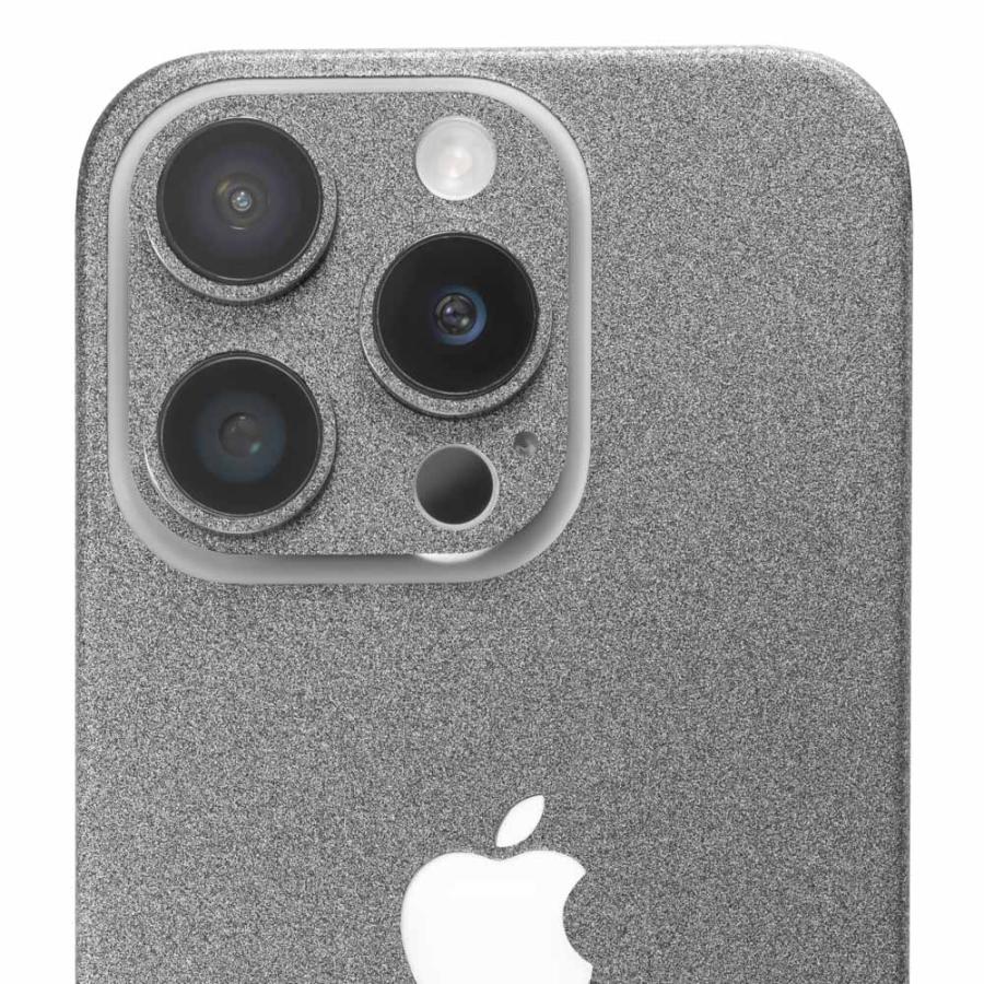 iPhone15 / 15 Pro / 15 Plus / 15 Pro Max スキンシール 背面 側面 カバー ケース wraplus ガンメタリック | Apple | 04
