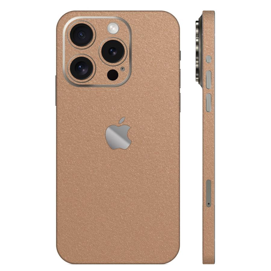 iPhone15 / 15 Pro / 15 Plus / 15 Pro Max スキンシール 背面 側面 カバー ケース wraplus ゴールド | Apple