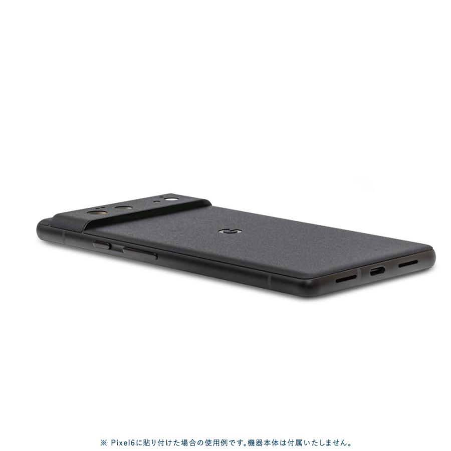 Pixel8 Pixel8 Pro ピクセル8 プロ スキンシール 背面 カバー フィルム ケース wraplus 選べる34色 ブラック 黒 | Google Pixel | 02