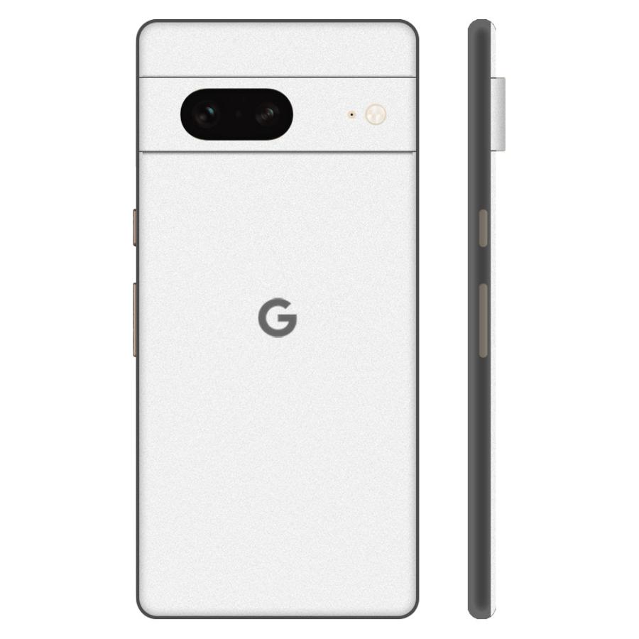 Pixel8 Pixel8 Pro ピクセル8 プロ スキンシール 背面 カバー フィルム ケース wraplus 選べる34色 ホワイト 白 | Google Pixel