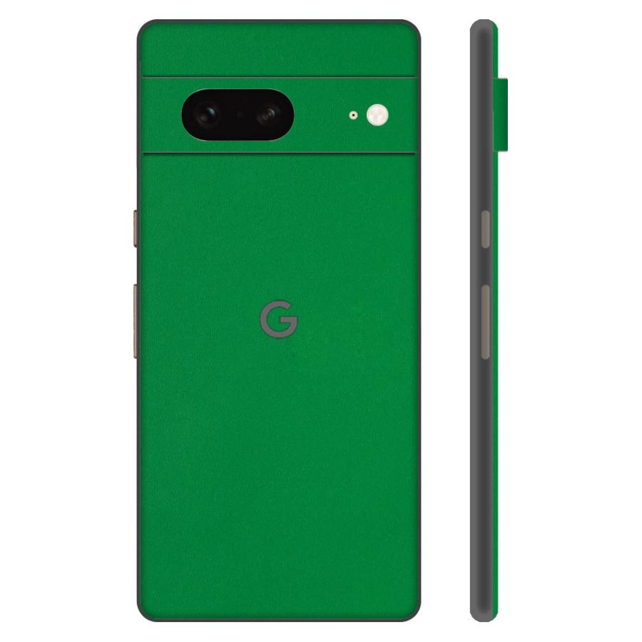 Pixel8 Pixel8 Pro ピクセル8 プロ スキンシール 背面 カバー フィルム ケース wraplus 選べる34色 グリーン 緑 | Google Pixel