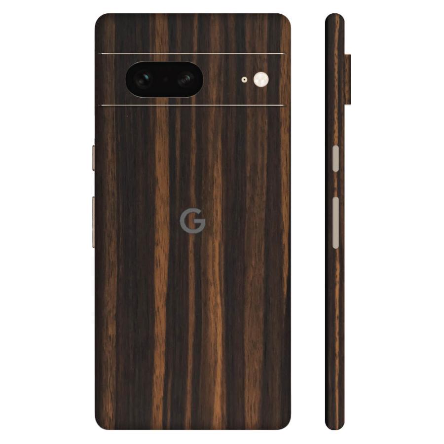 Pixel8 Pixel8 Pro ピクセル8 プロ スキンシール 全面 背面 側面 カバー フィルム ケース wraplus 選べる34色 エボニー | Google Pixel