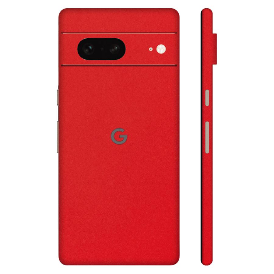 Pixel8 Pixel8 Pro ピクセル8 プロ スキンシール 全面 背面 側面 カバー フィルム ケース wraplus 選べる34色 レッド 赤 | Google Pixel