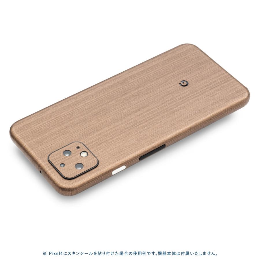 Pixel8 Pixel8 Pro ピクセル8 プロ スキンシール 全面 背面 側面 カバー フィルム ケース wraplus 選べる34色 ブロンズブラッシュメタル | Google Pixel | 01