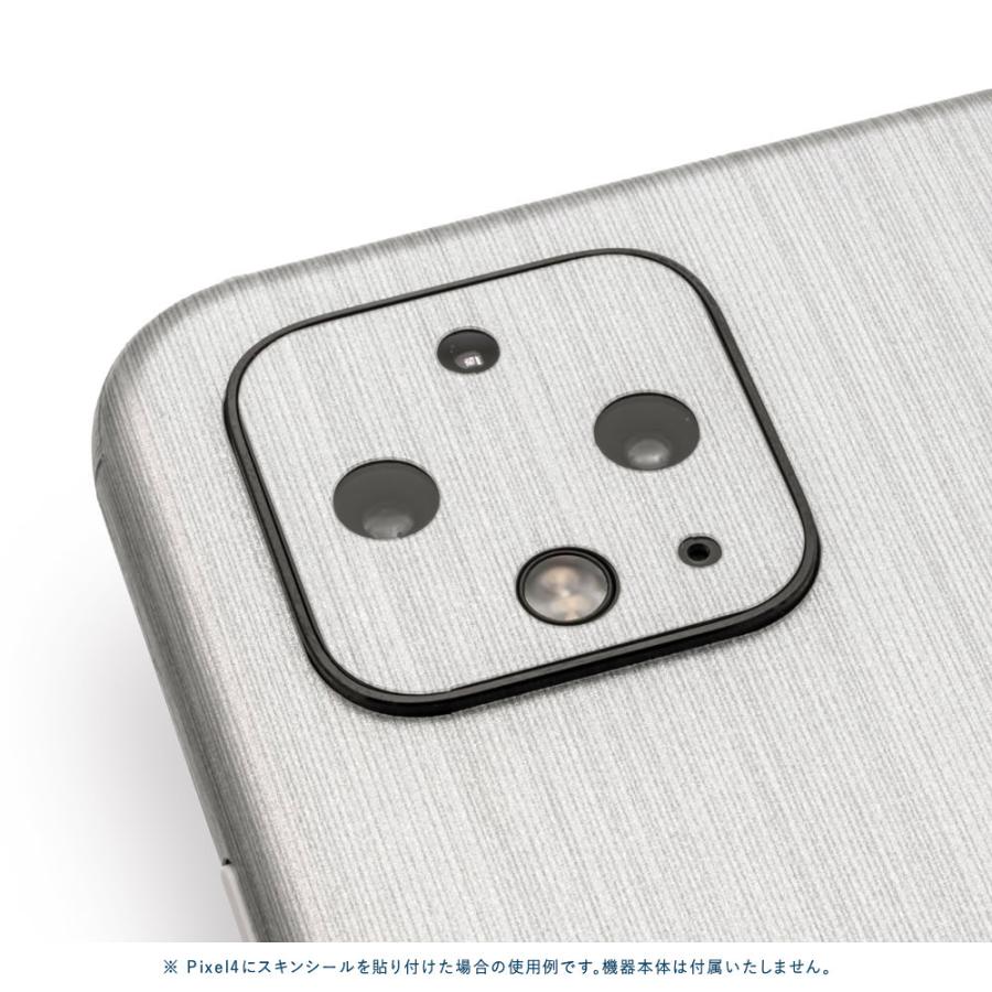 Pixel8 Pixel8 Pro ピクセル8 プロ スキンシール 全面 背面 側面 カバー フィルム ケース wraplus 選べる34色 シルバーブラッシュメタル | Google Pixel | 03