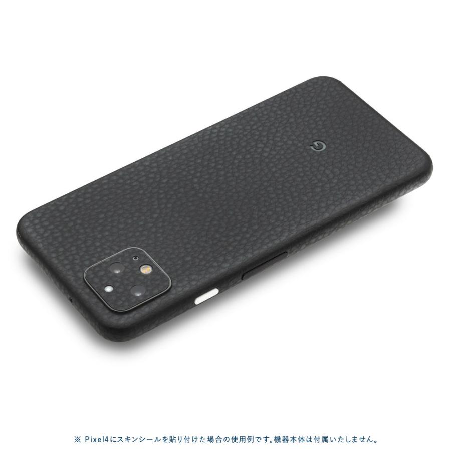Pixel8 Pixel8 Pro ピクセル8 プロ スキンシール 全面 背面 側面 カバー フィルム ケース wraplus 選べる34色 ブラックレザー | Google Pixel | 01
