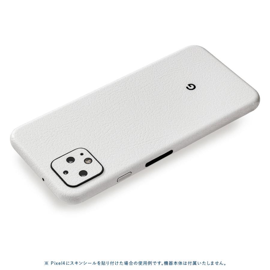 Pixel8 Pixel8 Pro ピクセル8 プロ スキンシール 全面 背面 側面 カバー フィルム ケース wraplus 選べる34色 ホワイトレザー | Google Pixel | 01