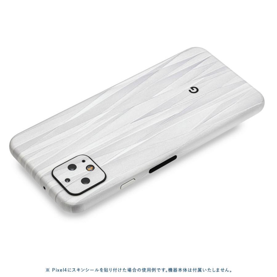 Pixel8 Pixel8 Pro ピクセル8 プロ スキンシール 全面 背面 側面 カバー フィルム ケース wraplus 選べる34色 ホワイトアブストラクト | Google Pixel | 01