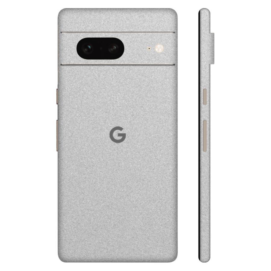 Pixel8 Pixel8 Pro ピクセル8 プロ スキンシール 全面 背面 側面 カバー フィルム ケース wraplus 選べる34色 シルバー | Google Pixel