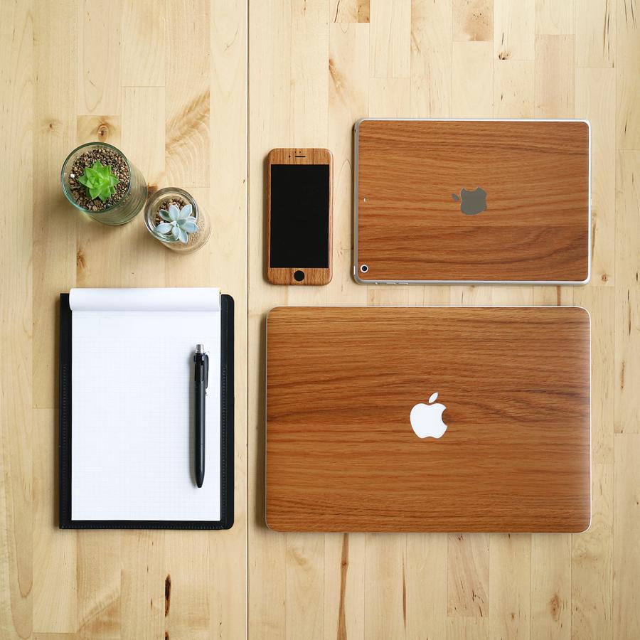 iPad Pro 13インチ M4 2024 スキンシール ケース フィルム 背面 wraplus オーク | iPad | 01