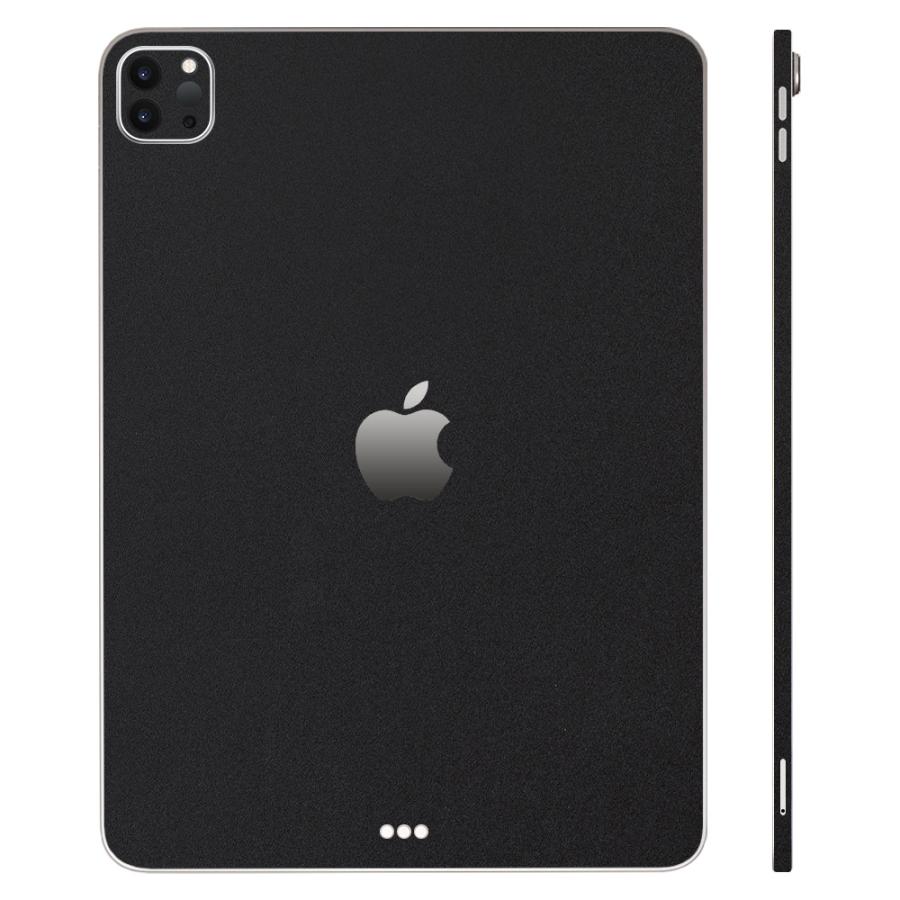 iPad Pro 13インチ M4 2024 スキンシール ケース フィルム 背面 wraplus ブラック 黒 | iPad