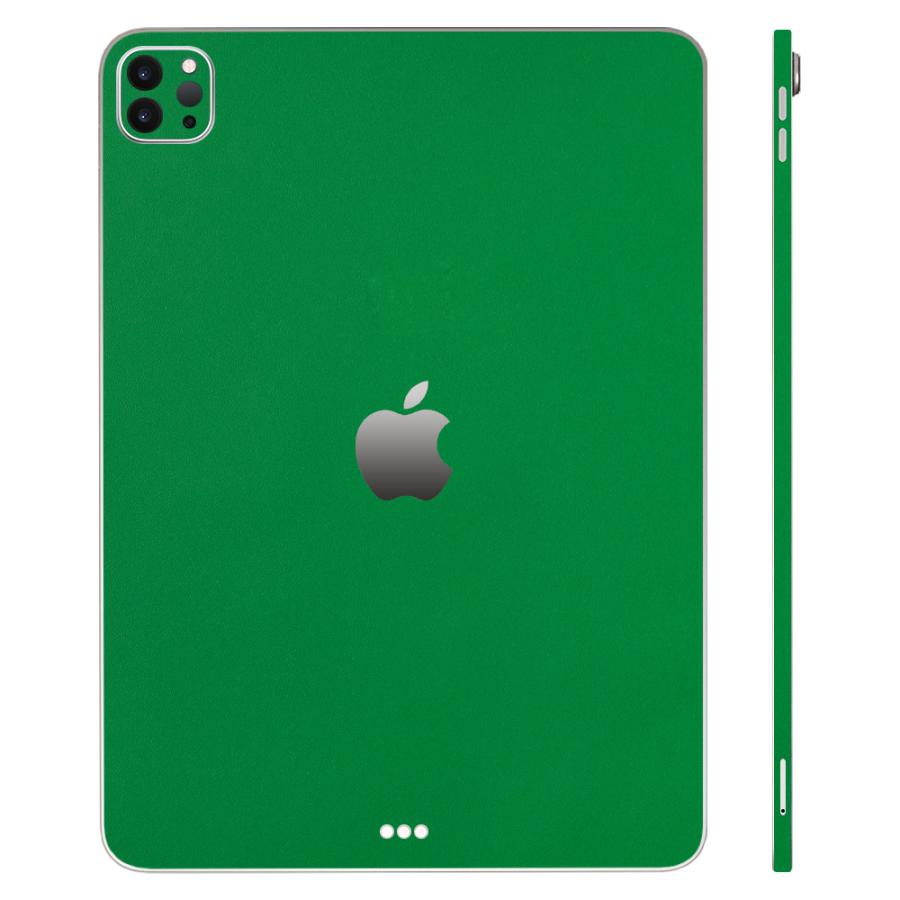iPad Pro 13インチ M4 2024 スキンシール ケース フィルム 背面 wraplus グリーン 緑 | iPad
