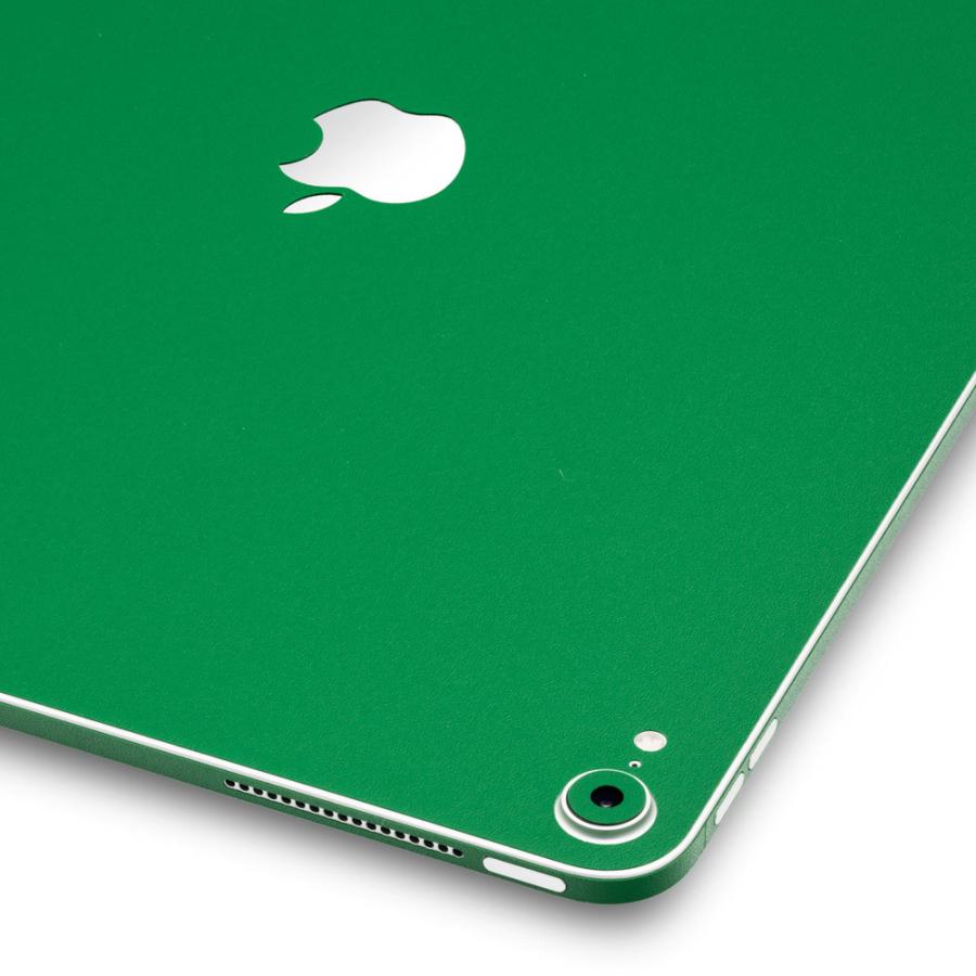 iPad Pro 13インチ M4 2024 スキンシール ケース フィルム 背面 wraplus グリーン 緑 | iPad | 03