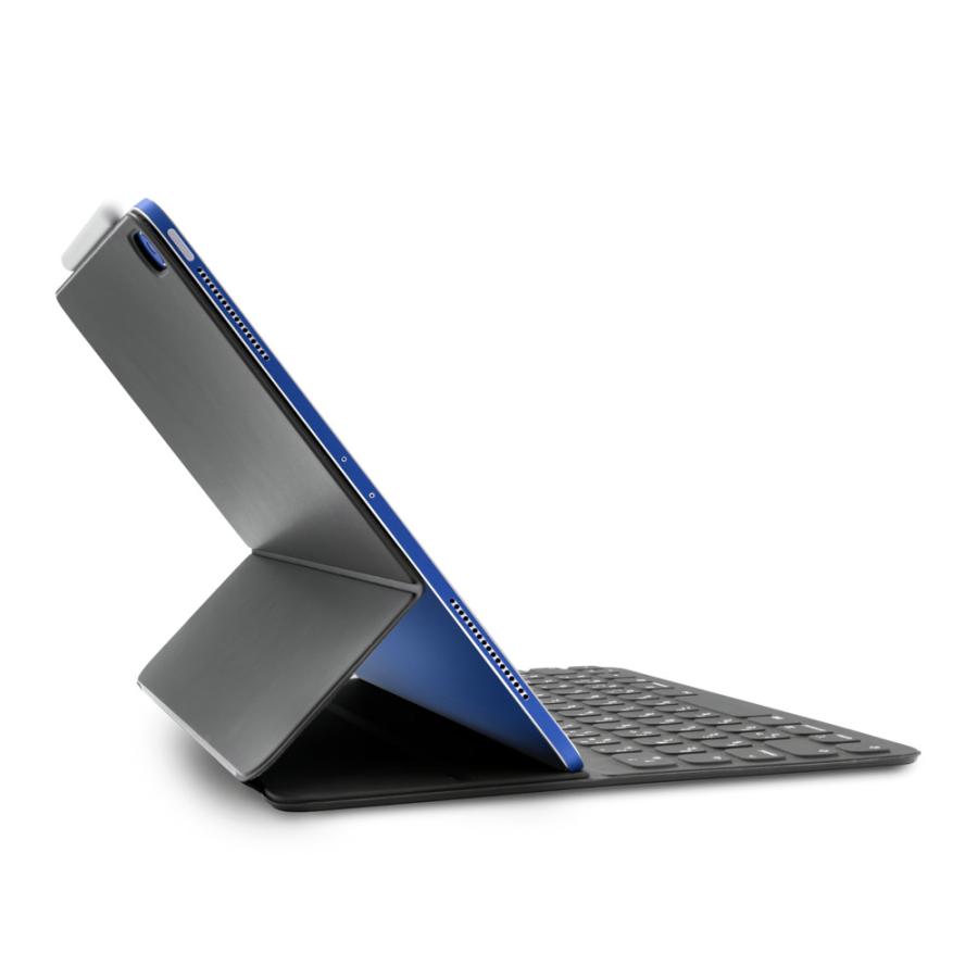 iPad Pro 13インチ M4 2024 スキンシール ケース フィルム 背面 wraplus ブルー 青 | iPad | 04