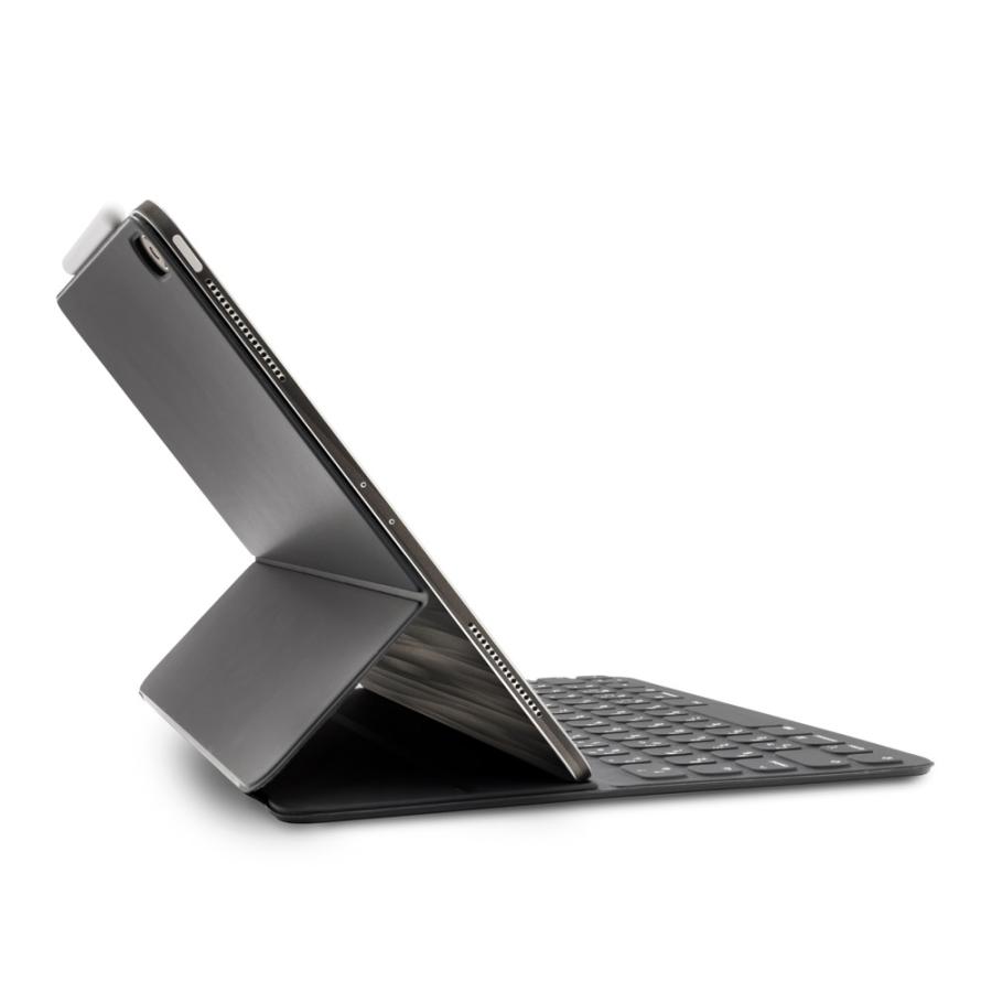 iPad Pro 13インチ M4 2024 スキンシール ケース フィルム 背面 wraplus ブラックアブストラクト | iPad | 04