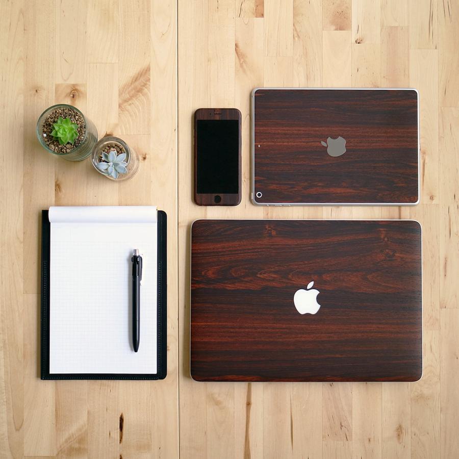 iPad Air 11インチ M3 M2 2025 2024 スキンシール ケース カバー フィルム 背面 wraplus ローズウッド | iPad | 01