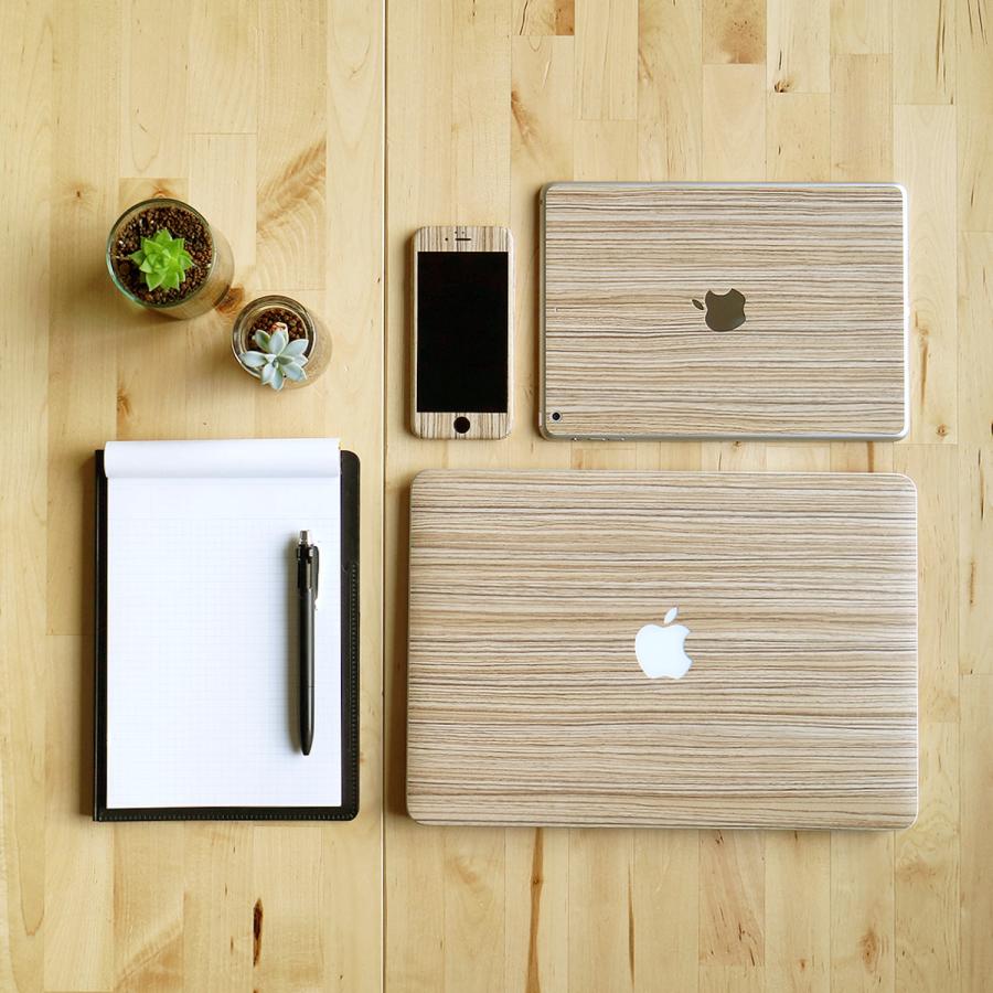 iPad Air 11インチ M3 M2 2025 2024 スキンシール ケース カバー フィルム 背面 wraplus ゼブラウッド1 | iPad | 01