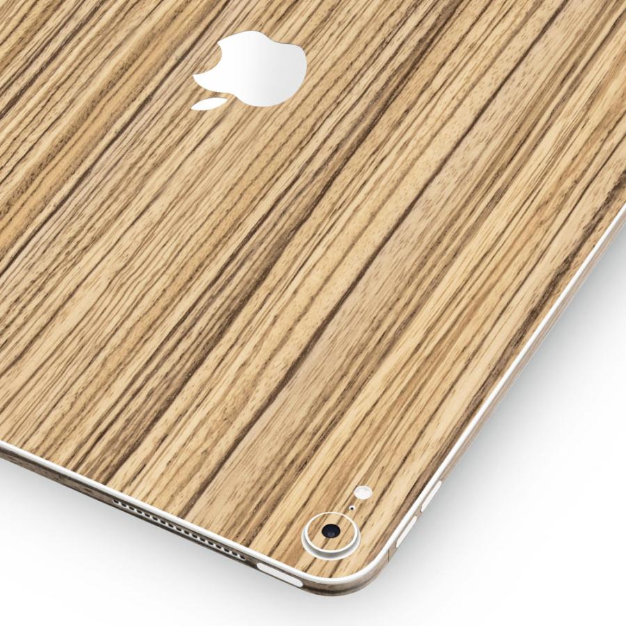 iPad Air 11インチ M3 M2 2025 2024 スキンシール ケース カバー フィルム 背面 wraplus ゼブラウッド1 | iPad | 03