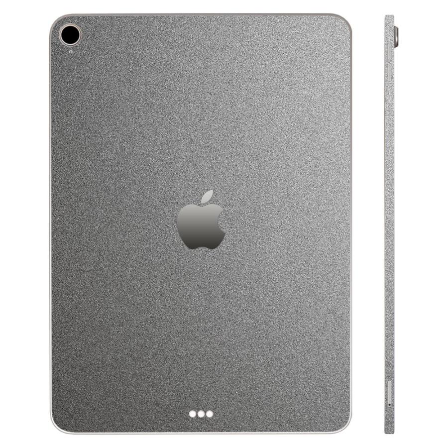 iPad Air 11インチ M3 M2 2025 2024 スキンシール ケース カバー フィルム 背面 wraplus ガンメタリック | iPad