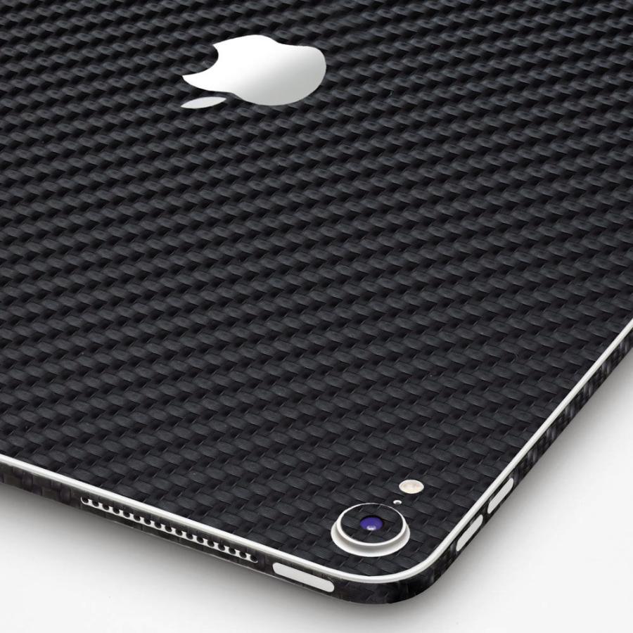 iPad Air 11インチ M3 M2 2025 2024 スキンシール ケース カバー フィルム 背面 wraplus ブラックカーボン | iPad | 03