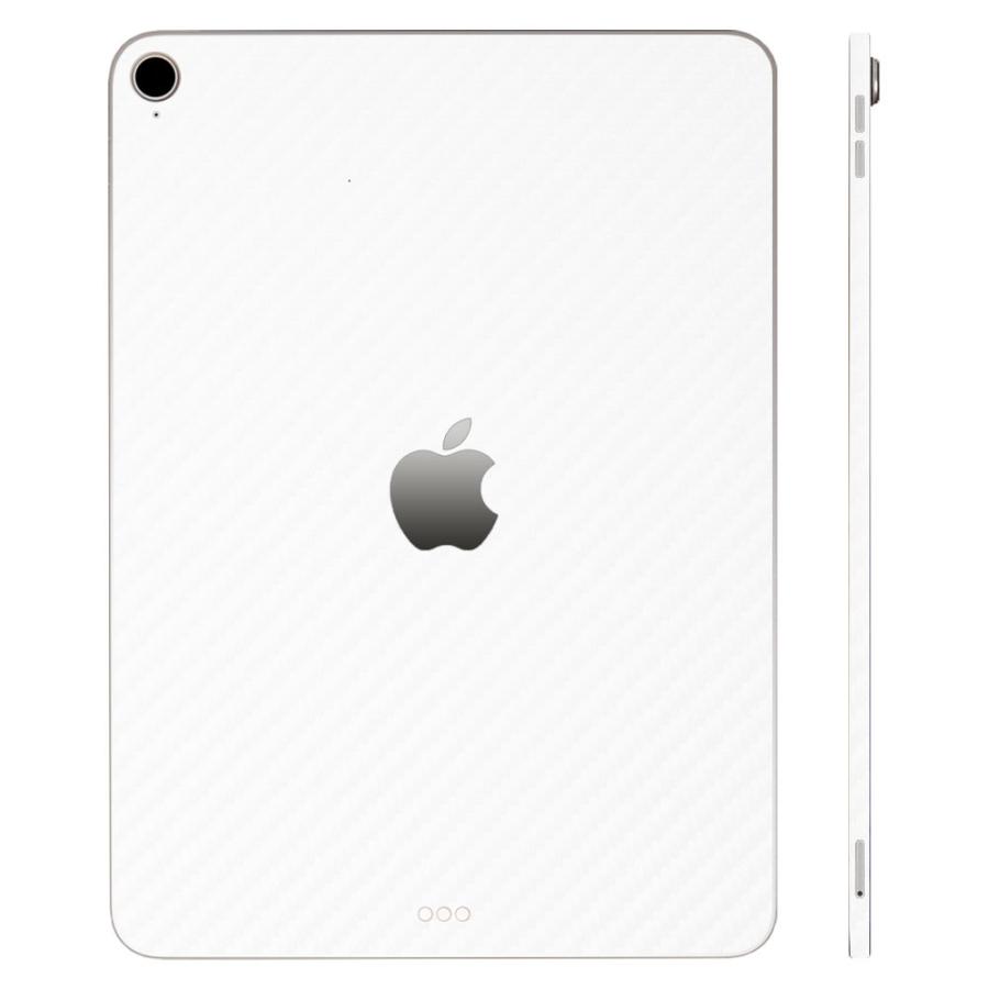 iPad Air 11インチ M3 M2 2025 2024 スキンシール ケース カバー フィルム 背面 wraplus ホワイトカーボン | iPad
