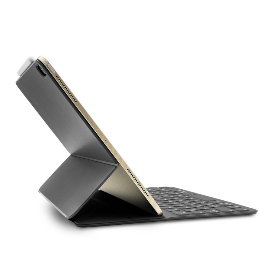 iPad Air 11インチ M3 M2 2025 2024 スキンシール ケース カバー フィルム 背面 wraplus ゴールドカーボン | iPad | 04