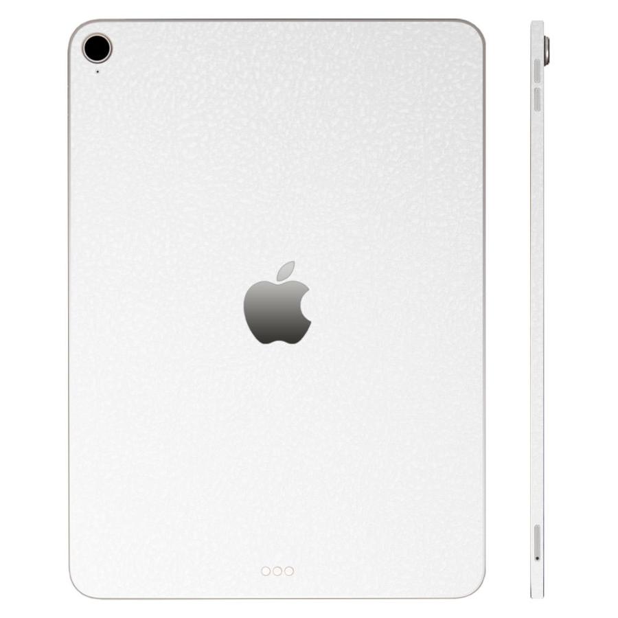 iPad Air 11インチ M3 M2 2025 2024 スキンシール ケース カバー フィルム 背面 wraplus ホワイトレザー | iPad