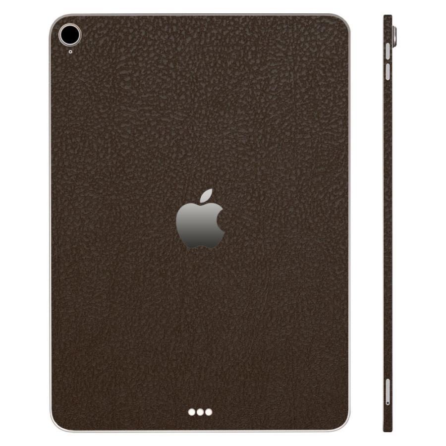 iPad Air 11インチ M3 M2 2025 2024 スキンシール ケース カバー フィルム 背面 wraplus ブラウンレザー | iPad