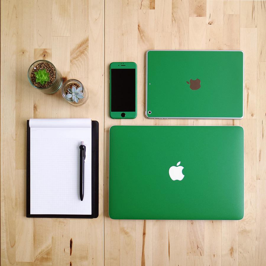 iPad Air 13インチ M3 M2 2025 2024 スキンシール ケース フィルム 背面 wraplus グリーン 緑 | iPad | 01