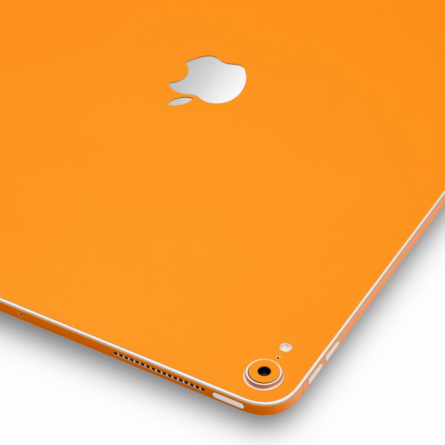 iPad Air 13インチ M3 M2 2025 2024 スキンシール ケース フィルム 背面 wraplus オレンジ | iPad | 03