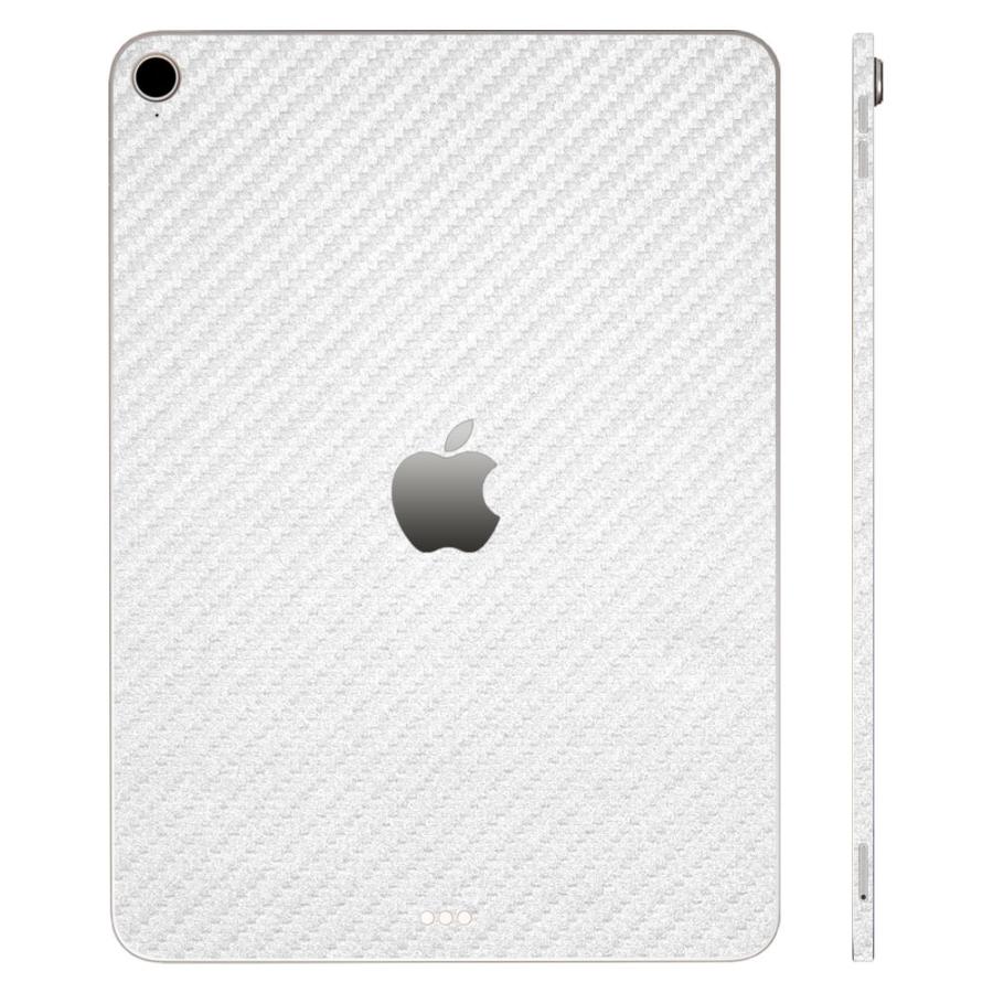 iPad Air 13インチ M3 M2 2025 2024 スキンシール ケース フィルム 背面 wraplus シルバーカーボン | iPad