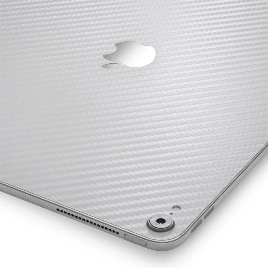 iPad Air 13インチ M3 M2 2025 2024 スキンシール ケース フィルム 背面 wraplus シルバーカーボン | iPad | 03