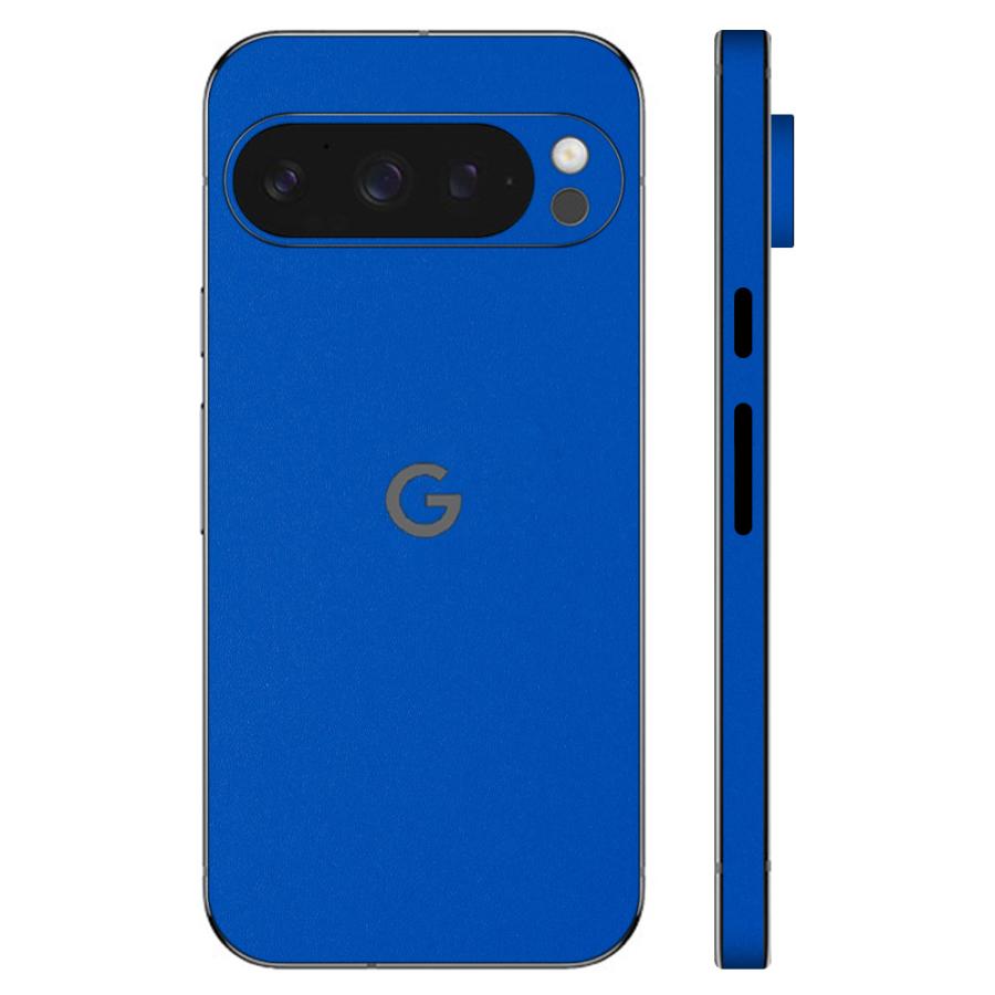 Pixel9 Pixel9 Pro ピクセル9 プロ スキンシール 全面 背面 側面 カバー フィルム ケース wraplus 選べる34色 ブルー 青 | Google Pixel