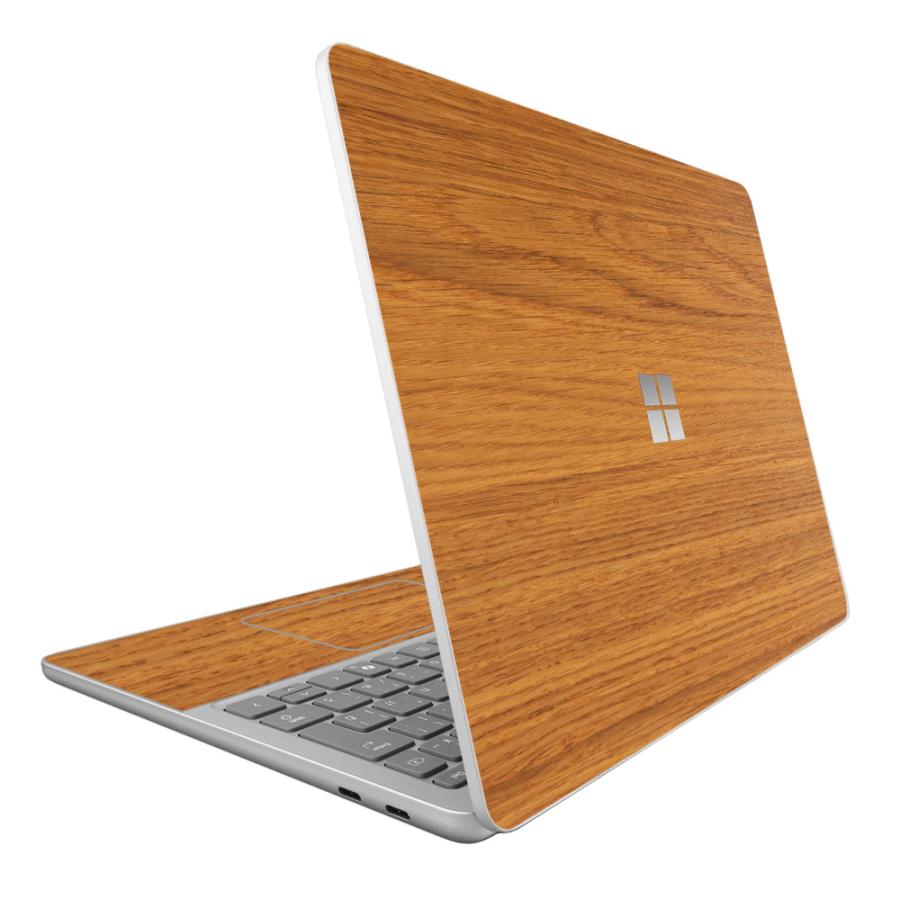 Surface Laptop 13インチ 2025 スキンシール ケース カバー 保護 フィルム 背面 wraplus オーク | Surface