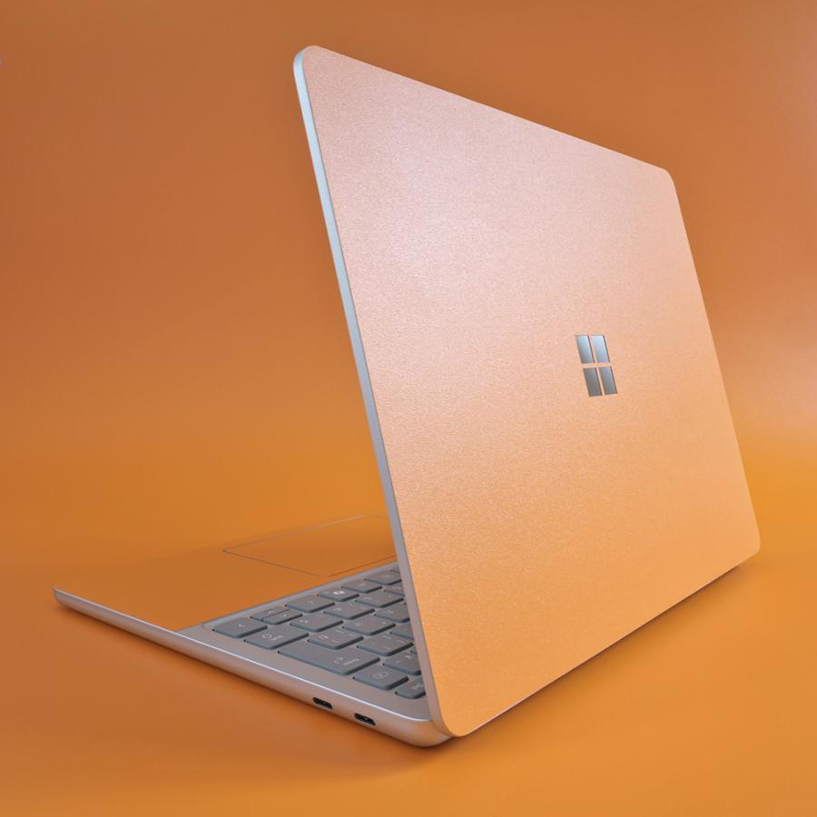 Surface Laptop 13インチ 2025 スキンシール ケース カバー 保護 フィルム 背面 wraplus オレンジ | Surface | 01