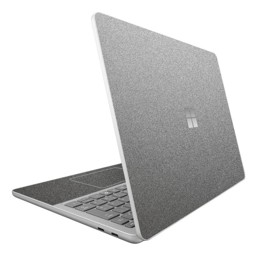Surface Laptop 13インチ 2025 スキンシール ケース カバー 保護 フィルム 背面 wraplus ガンメタリック | Surface