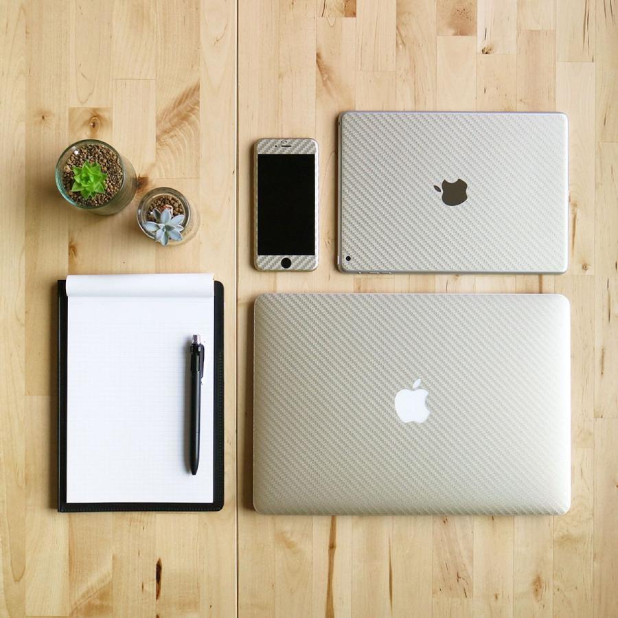 iPad mini5 mini4 mini3 mini2 mini スキンシール ケース カバー フィルム 背面 wraplus ゴールドカーボン | iPad | 01