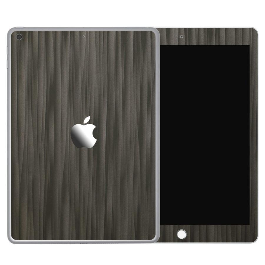 iPad mini5 mini4 mini3 mini2 mini スキンシール ケース カバー フィルム 背面 wraplus ブラックアブストラクト | iPad