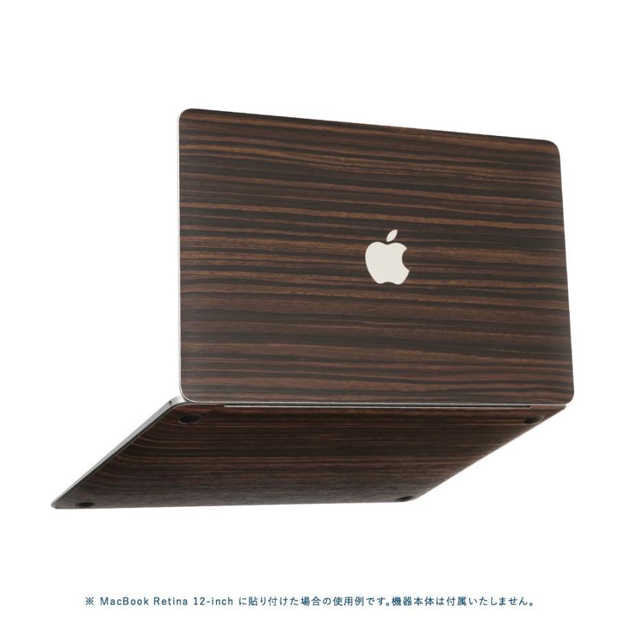 MacBook Air 11インチ スキンシール ケース カバー ステッカー フィルム wraplus 選べる34色 エボニー | MacBook Air | 04