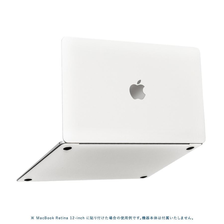 MacBook Air 11インチ スキンシール ケース カバー ステッカー フィルム wraplus 選べる34色 ホワイト 白 | MacBook Air | 04