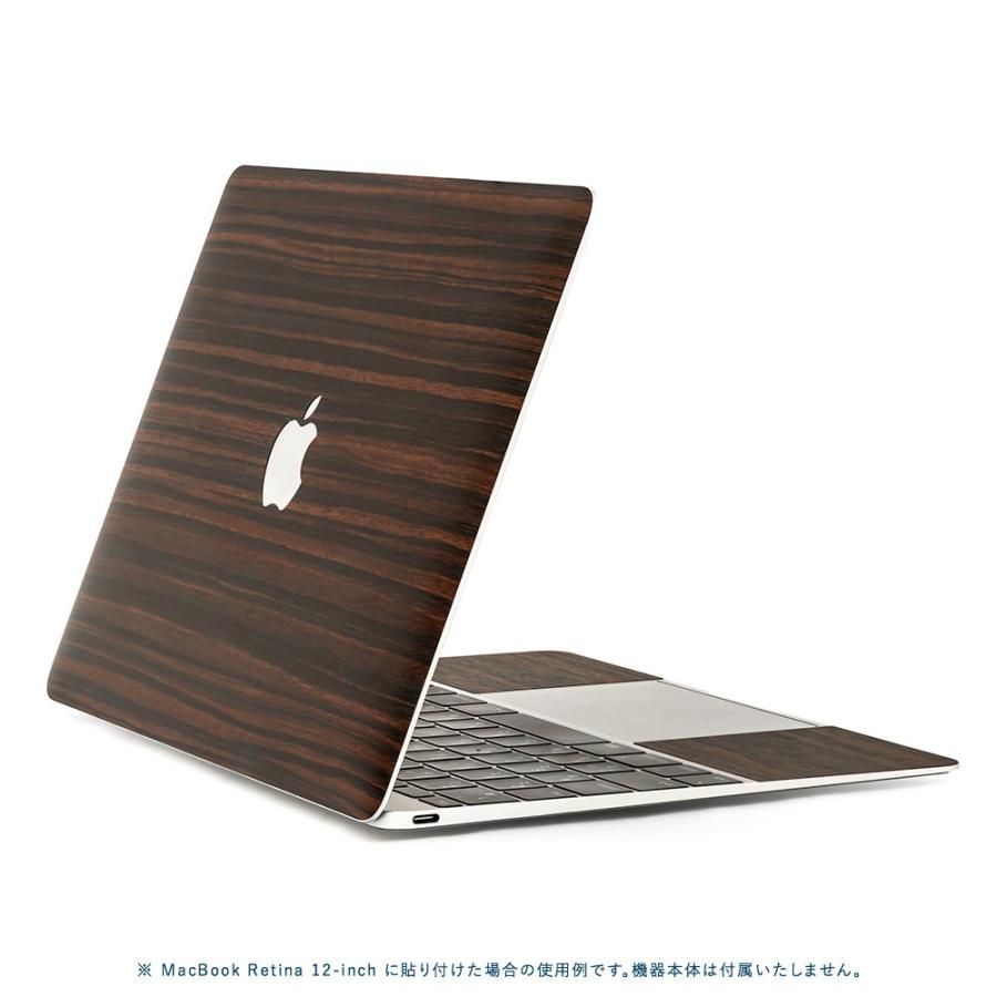 MacBook Air 13インチ スキンシール ケース 新型 M4 M3 M2 M1 2025 2024 2022 2021 wraplus エボニー | MacBook Air | 02