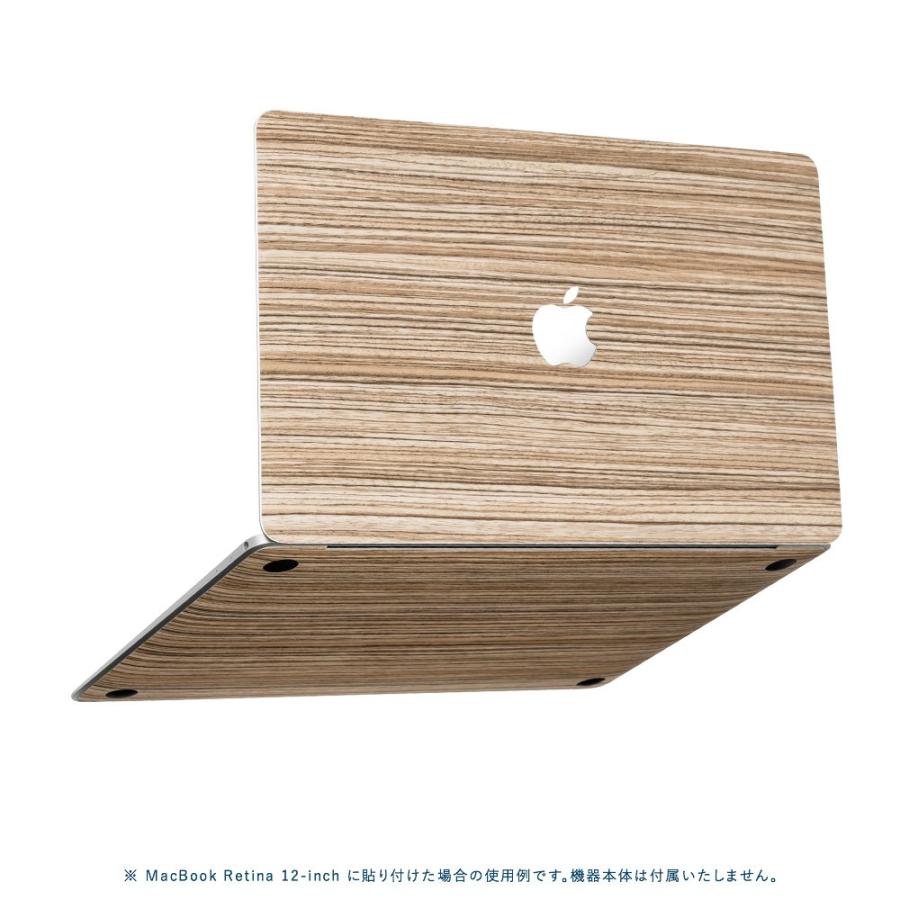 MacBook Air 13インチ スキンシール ケース 新型 M4 M3 M2 M1 2025 2024 2022 2021 wraplus ゼブラウッド1 | MacBook Air | 04