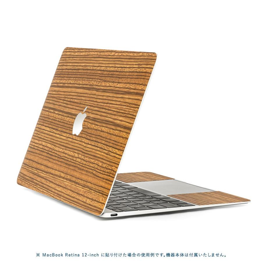 MacBook Air 13インチ スキンシール ケース 新型 M4 M3 M2 M1 2025 2024 2022 2021 wraplus ゼブラウッド2 | MacBook Air | 02