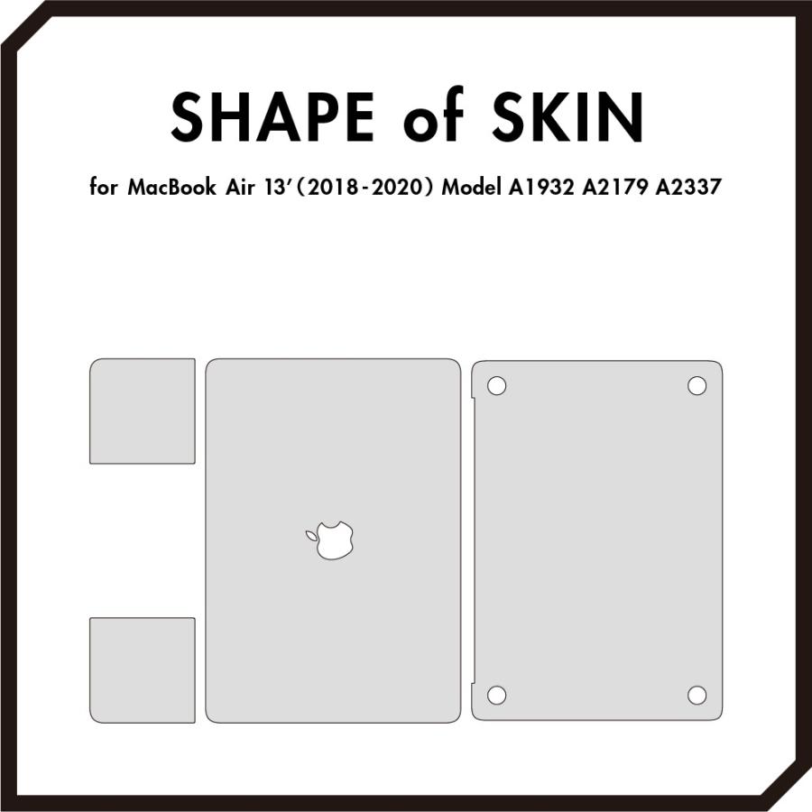 MacBook Air 13インチ スキンシール ケース 新型 M4 M3 M2 M1 2025 2024 2022 2021 wraplus カヤ | MacBook Air | 06