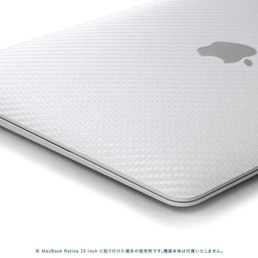 MacBook Air 13インチ スキンシール ケース 新型 M4 M3 M2 M1 2025 2024 2022 2021 wraplus シルバーカーボン | MacBook Air | 03
