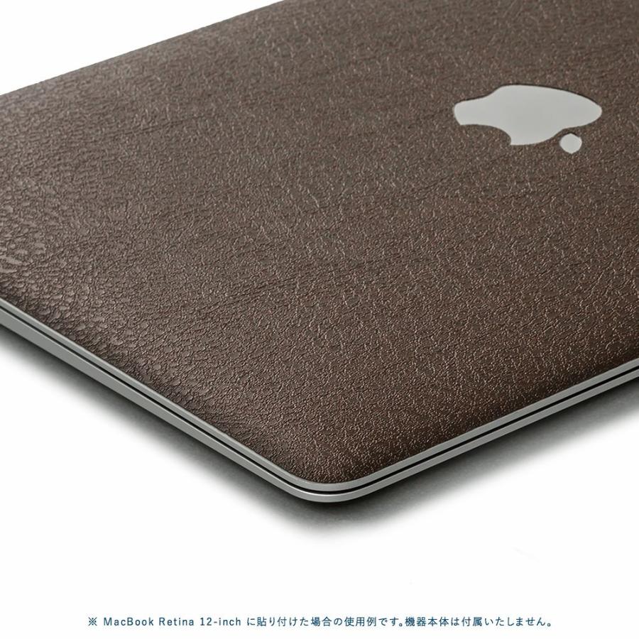 MacBook Air 13インチ スキンシール ケース 新型 M4 M3 M2 M1 2025 2024 2022 2021 wraplus ブラウンレザー | MacBook Air | 03