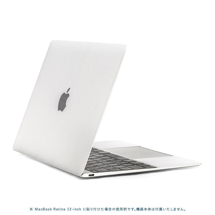MacBook Pro 13インチ スキンシール ケース カバー フィルム 新型 M1 2022 2020 2019 2018 対応 wraplus ホワイトレザー | MacBook Pro | 02
