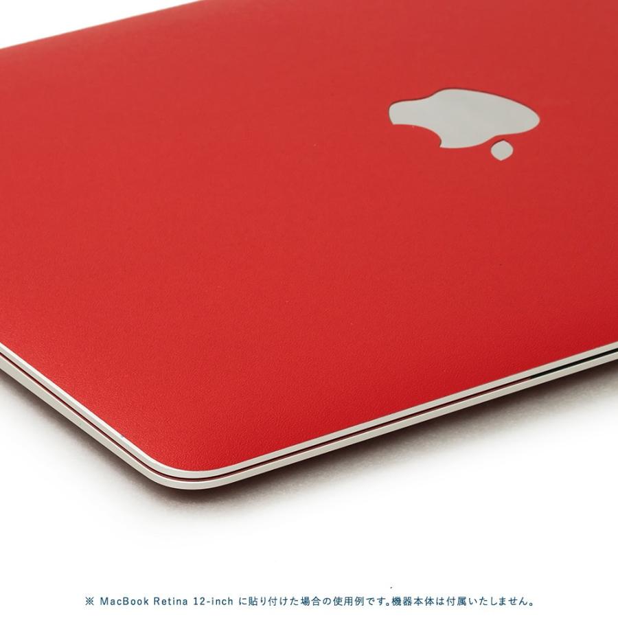 MacBook Pro 15インチ スキンシール ケース カバー フィルム 2019 2018 2017 2016 2015 wraplus レッド 赤 | MacBook Pro | 03